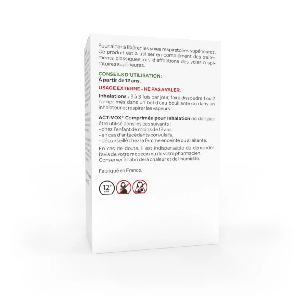 Activox® Comprimés pour Inhalation