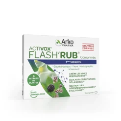 Activox® Flash'Rub® Comprimés 1ers signes