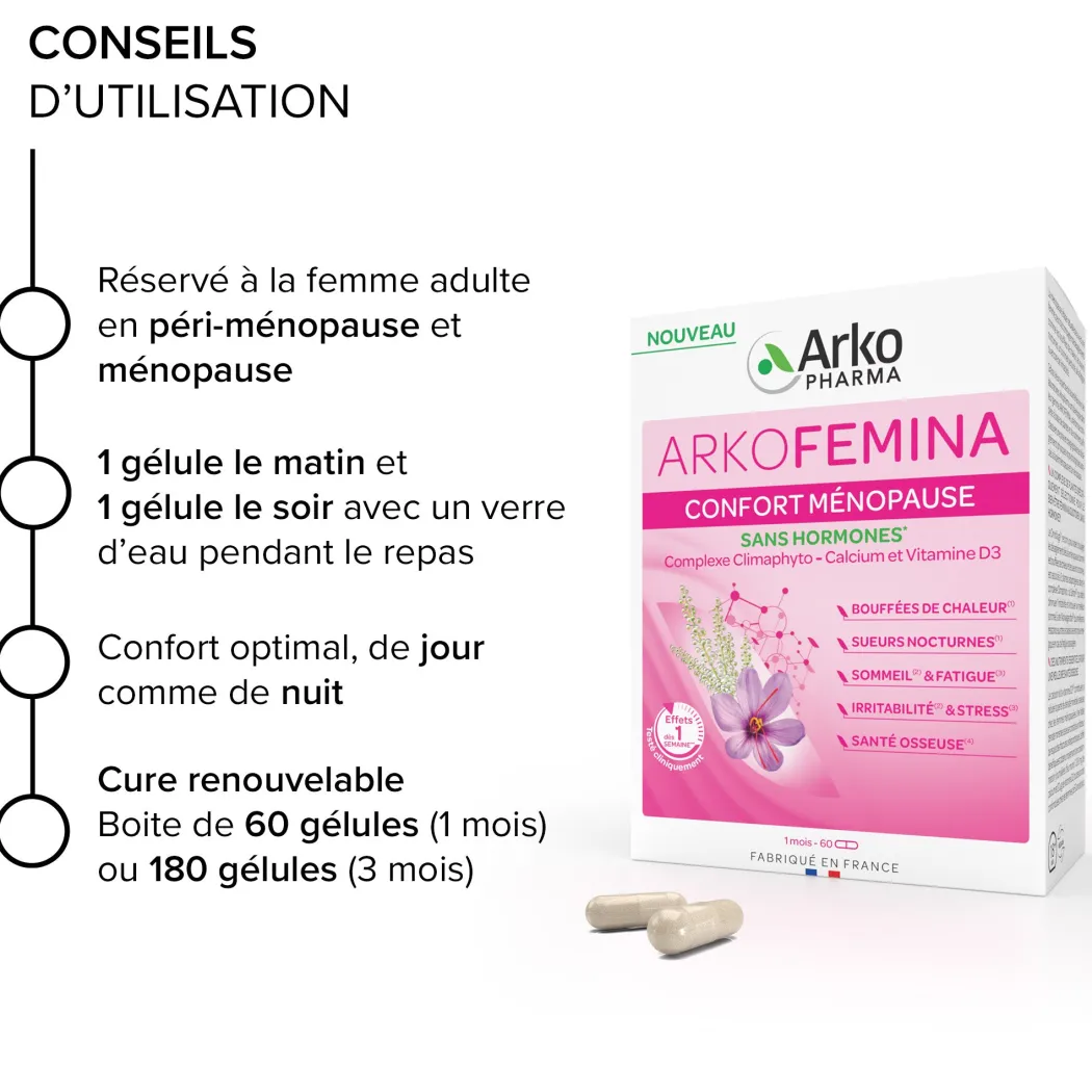 Arkofemina Confort Ménopause