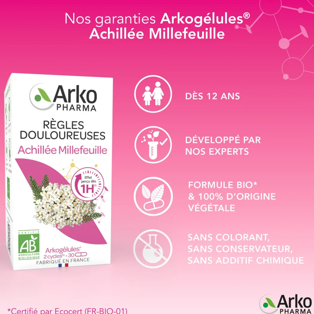 Arkogélules® BIO Achillée Millefeuille