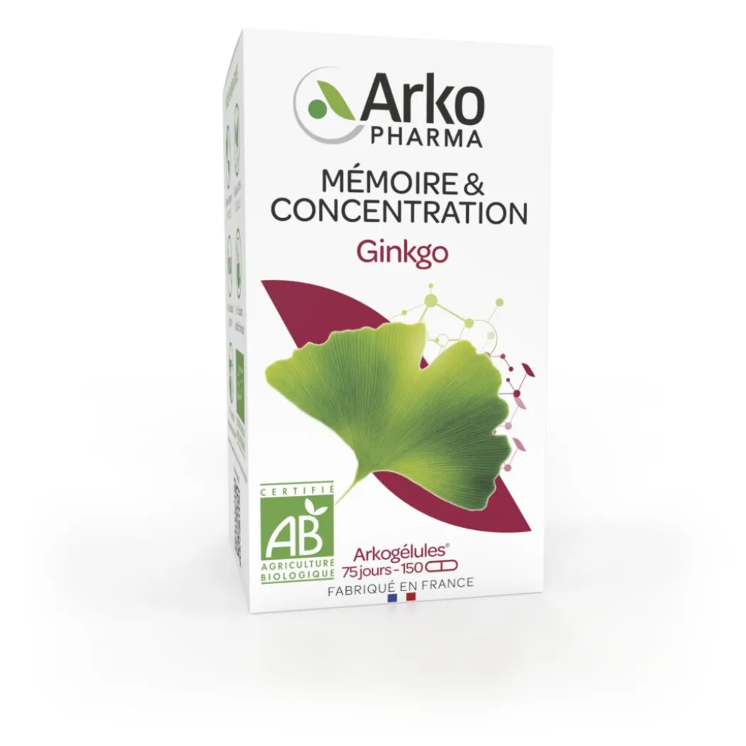Arkogélules® BIO Ginkgo