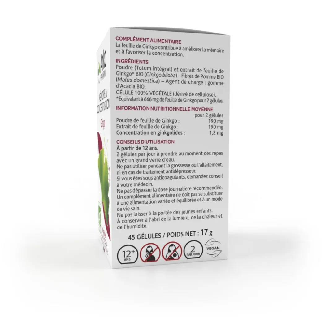 Arkogélules® BIO Ginkgo