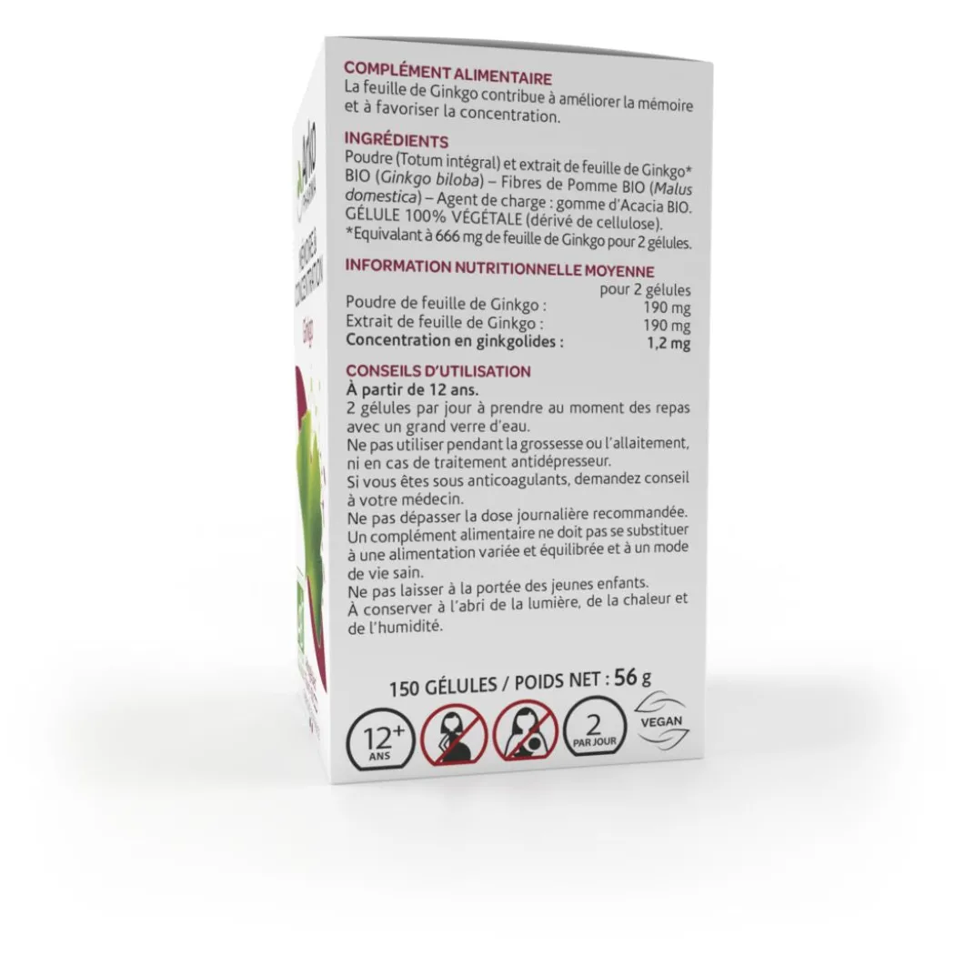 Arkogélules® BIO Ginkgo