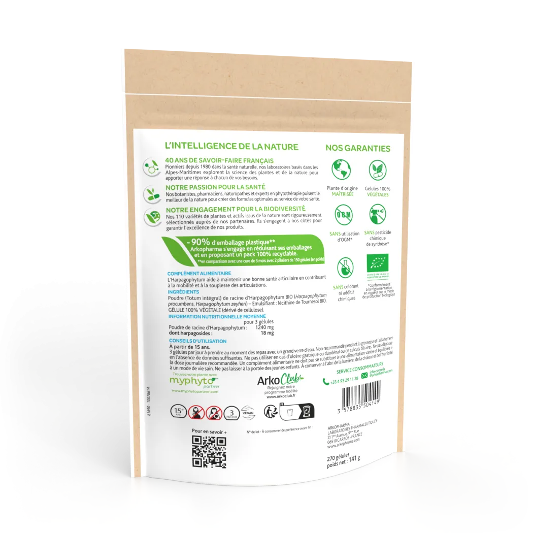 Arkogélules® BIO Harpagophytum