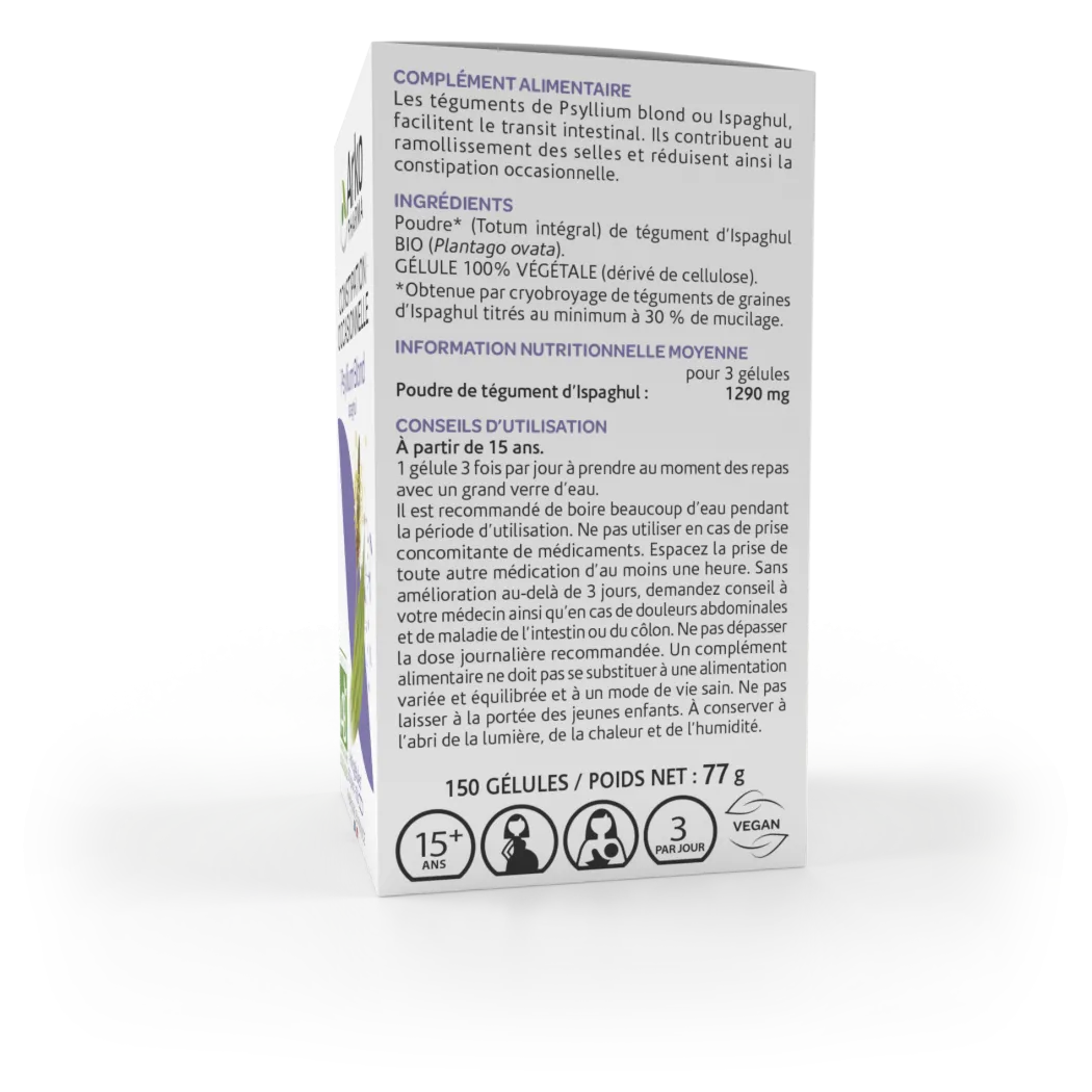 Arkogélules® BIO Psyllium Blond Ispaghul