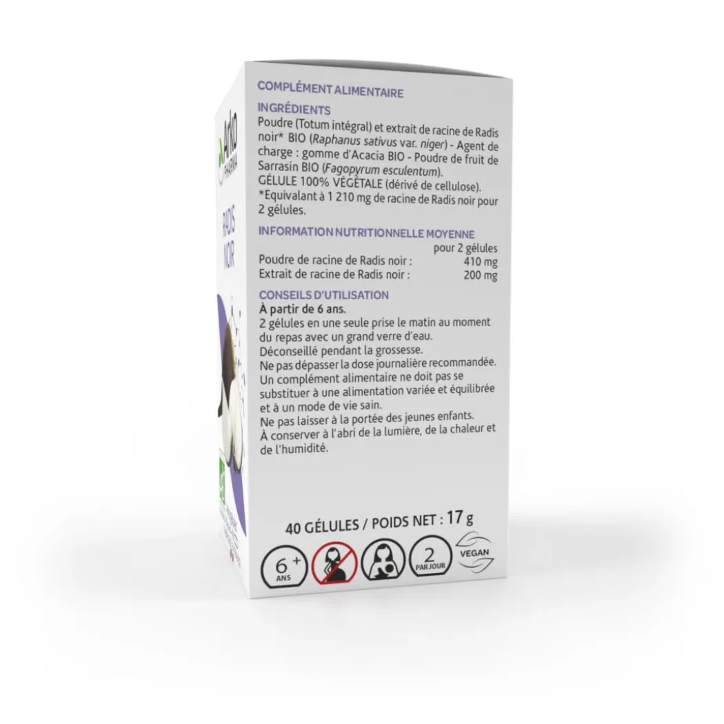 Arkogélules® BIO Radis Noir