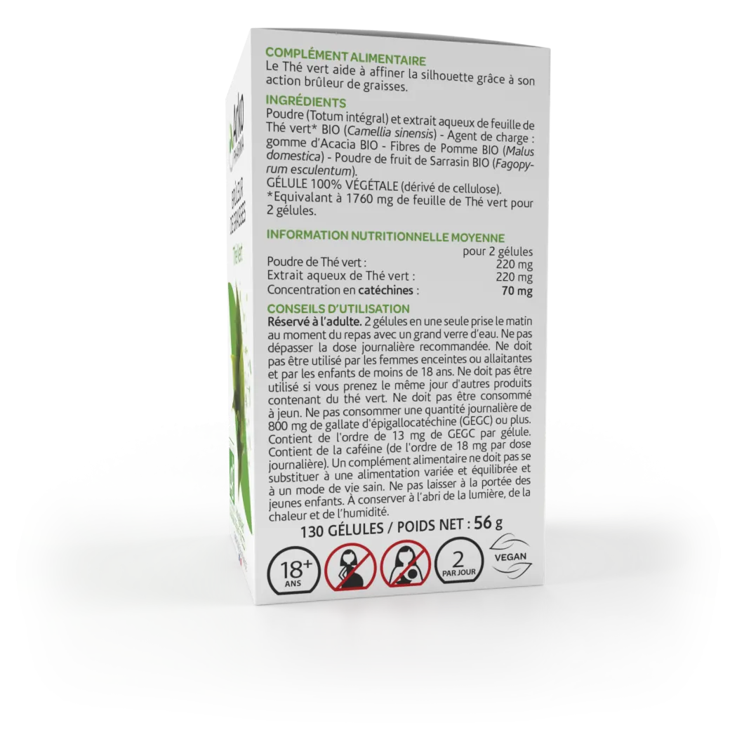 Arkogélules® BIO Thé vert