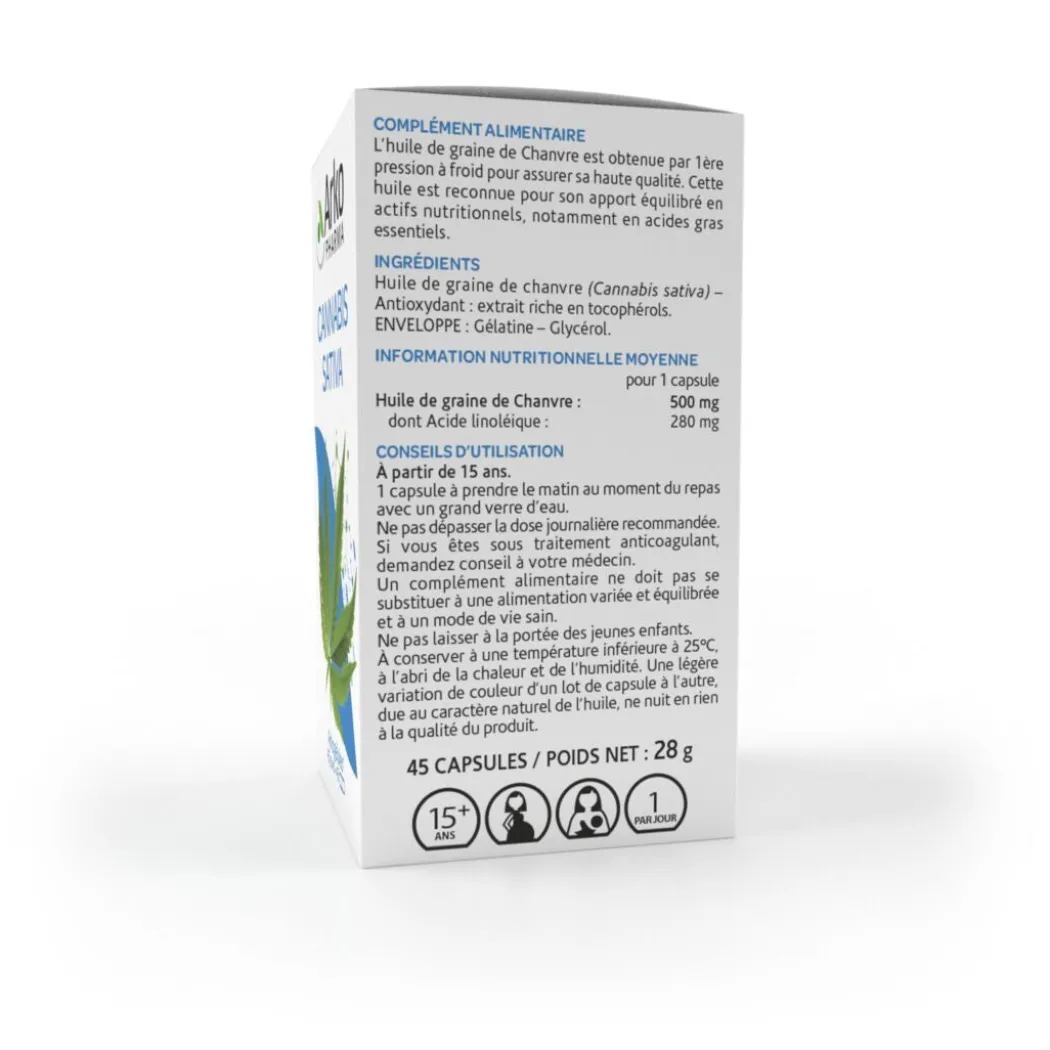Arkogélules® Cannabis sativa