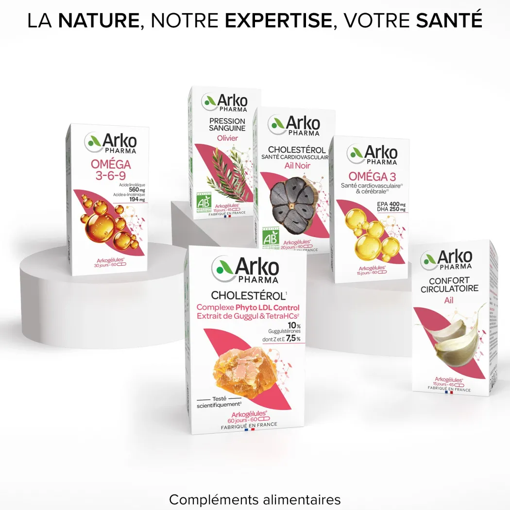 Arkogélules® Complexe Phyto LDL Control