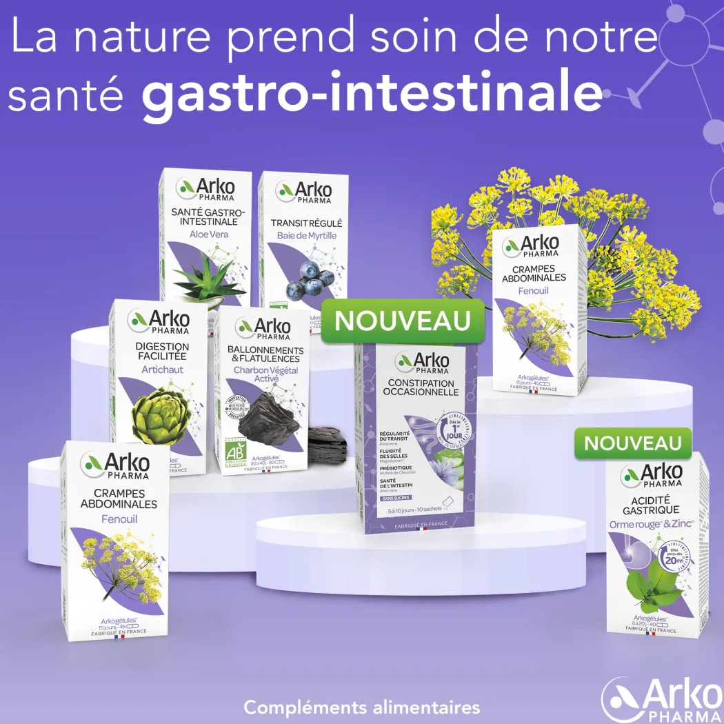 Arkogélules® Constipation occasionnelle