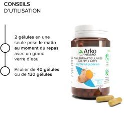 Arkogélules® Curcuma Pipérine