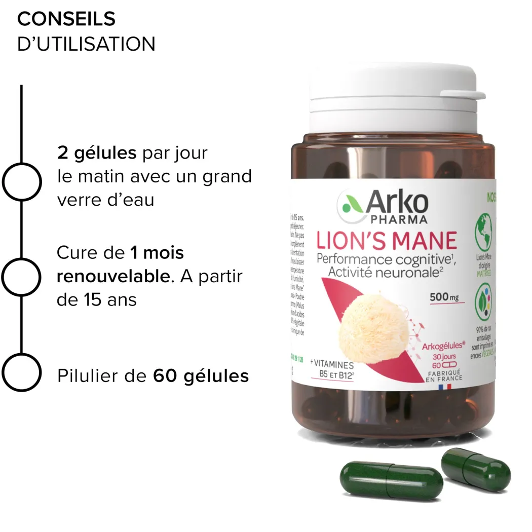 Arkogélules® Lion’s Mane