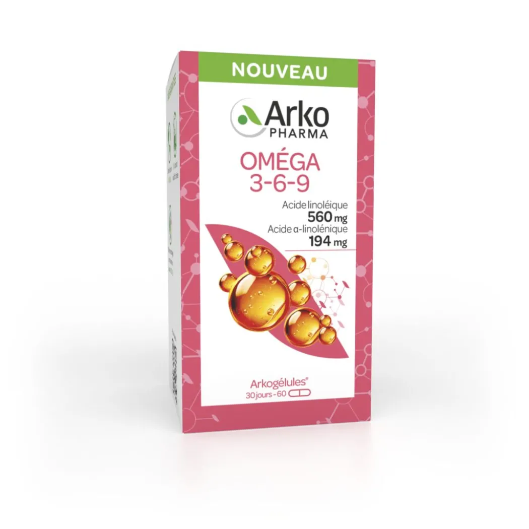 Arkogélules® Oméga 3-6-9