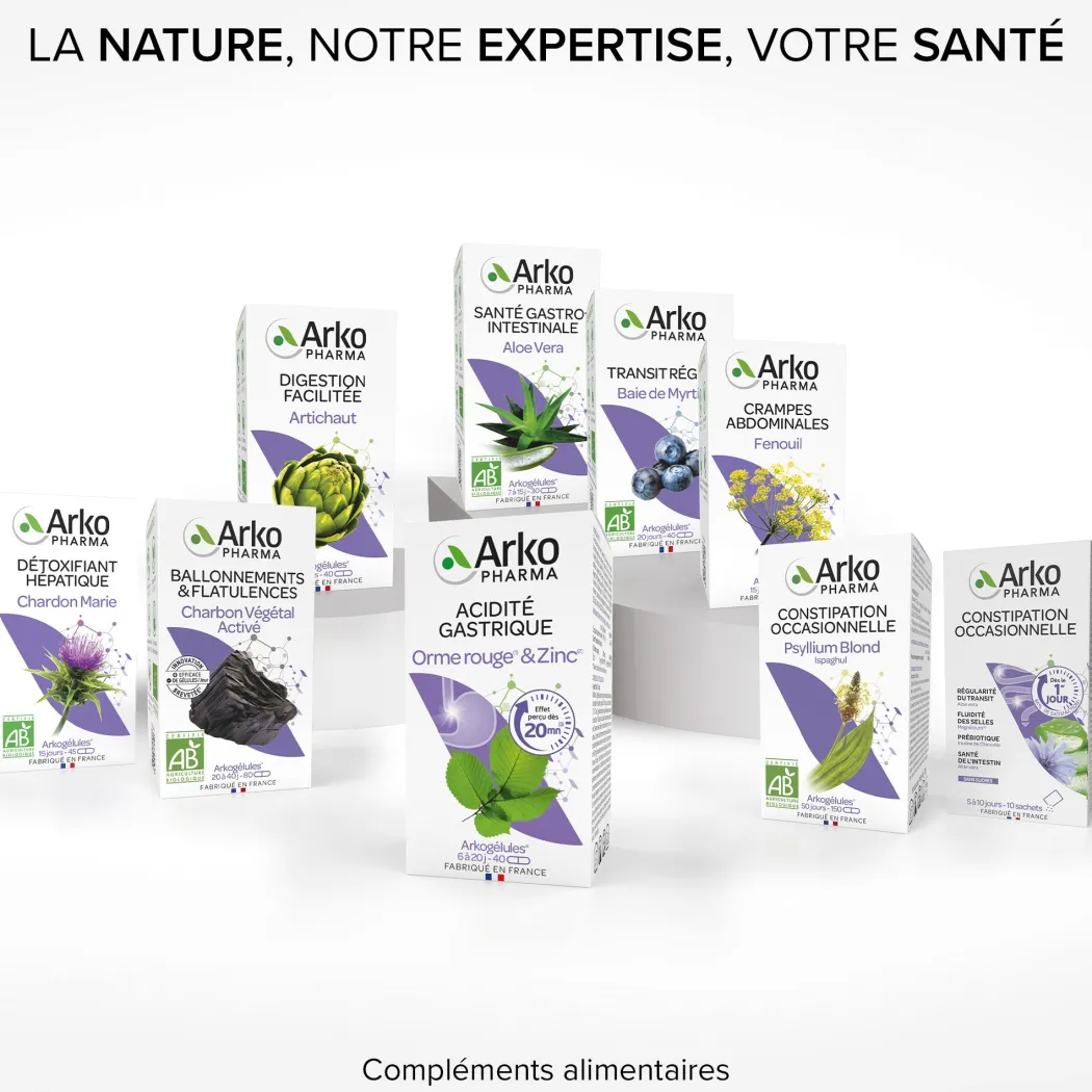 Arkogélules® Orme rouge et Zinc