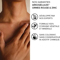 Arkogélules® Orme rouge et Zinc