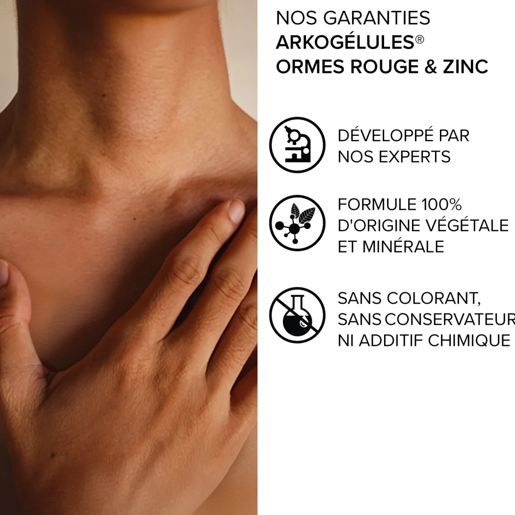 Arkogélules® Orme rouge et Zinc