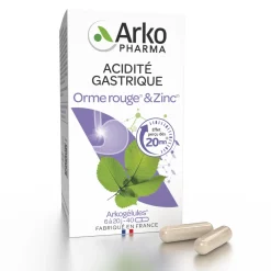 Arkogélules® Orme rouge et Zinc