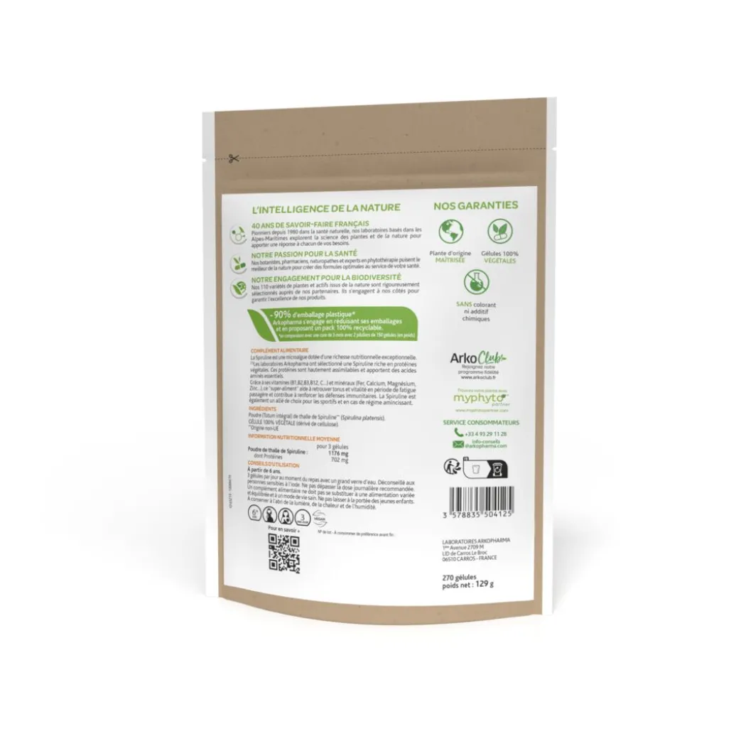 Arkogélules® Spiruline