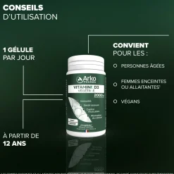 Arkogélules® Vitamine D3