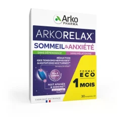 Arkorelax® Sommeil & Anxiété - Format éco 1 mois
