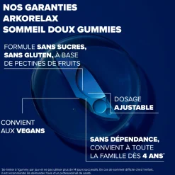 ARKORELAX® Sommeil Doux Gummies