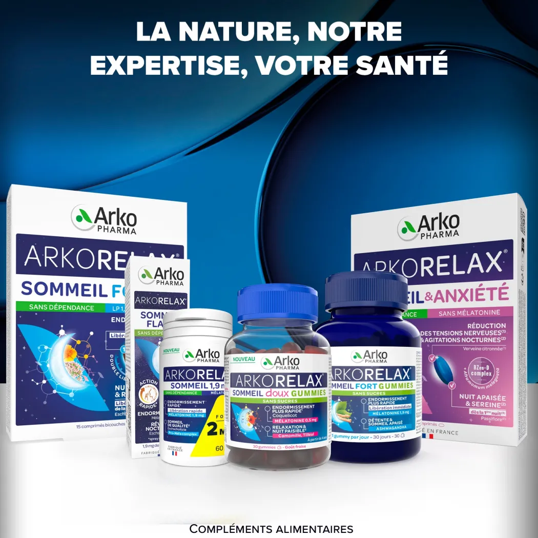 ARKORELAX® Sommeil Doux Gummies