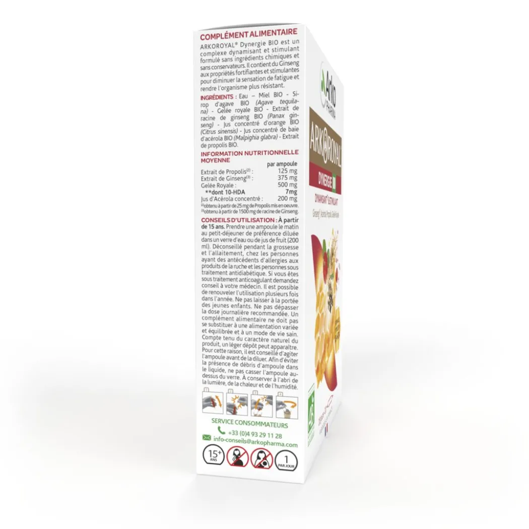 Arkoroyal® Dynergie BIO - Anti gaspillage