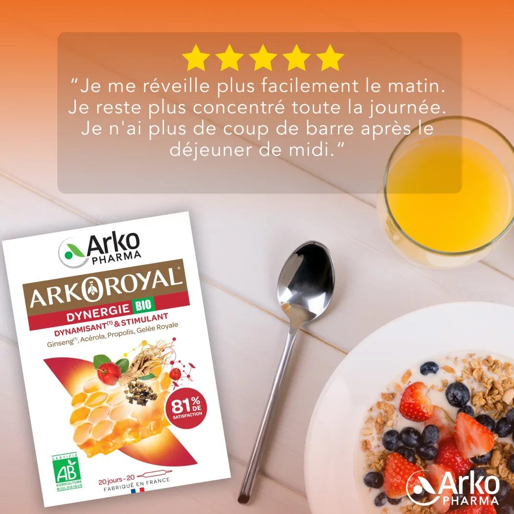 Arkoroyal® Dynergie BIO - Anti gaspillage