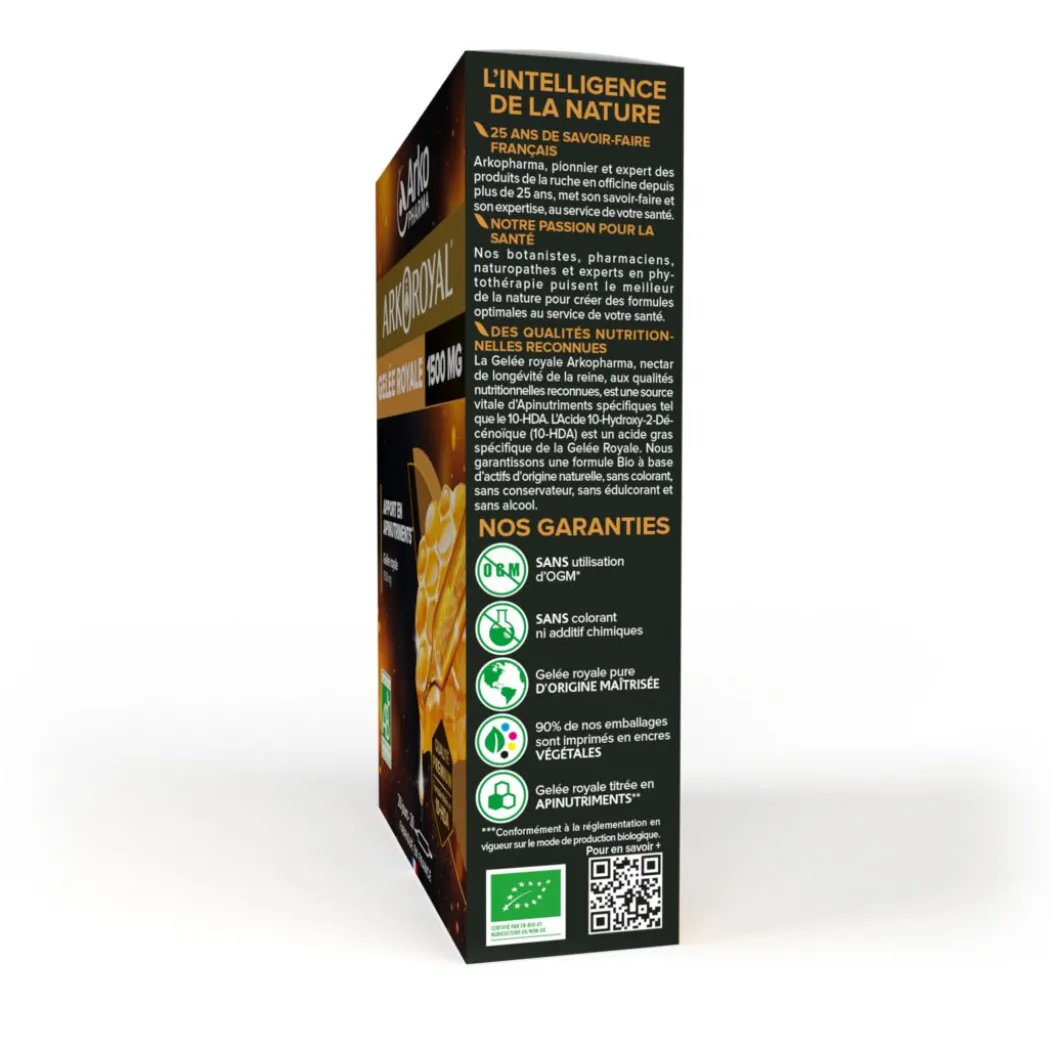 Arkoroyal® Gelée Royale BIO 1500 mg
