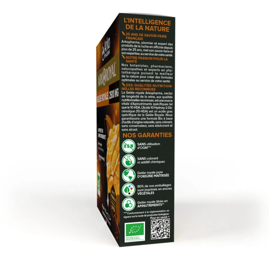 Arkoroyal® Gelée Royale BIO 2500 mg