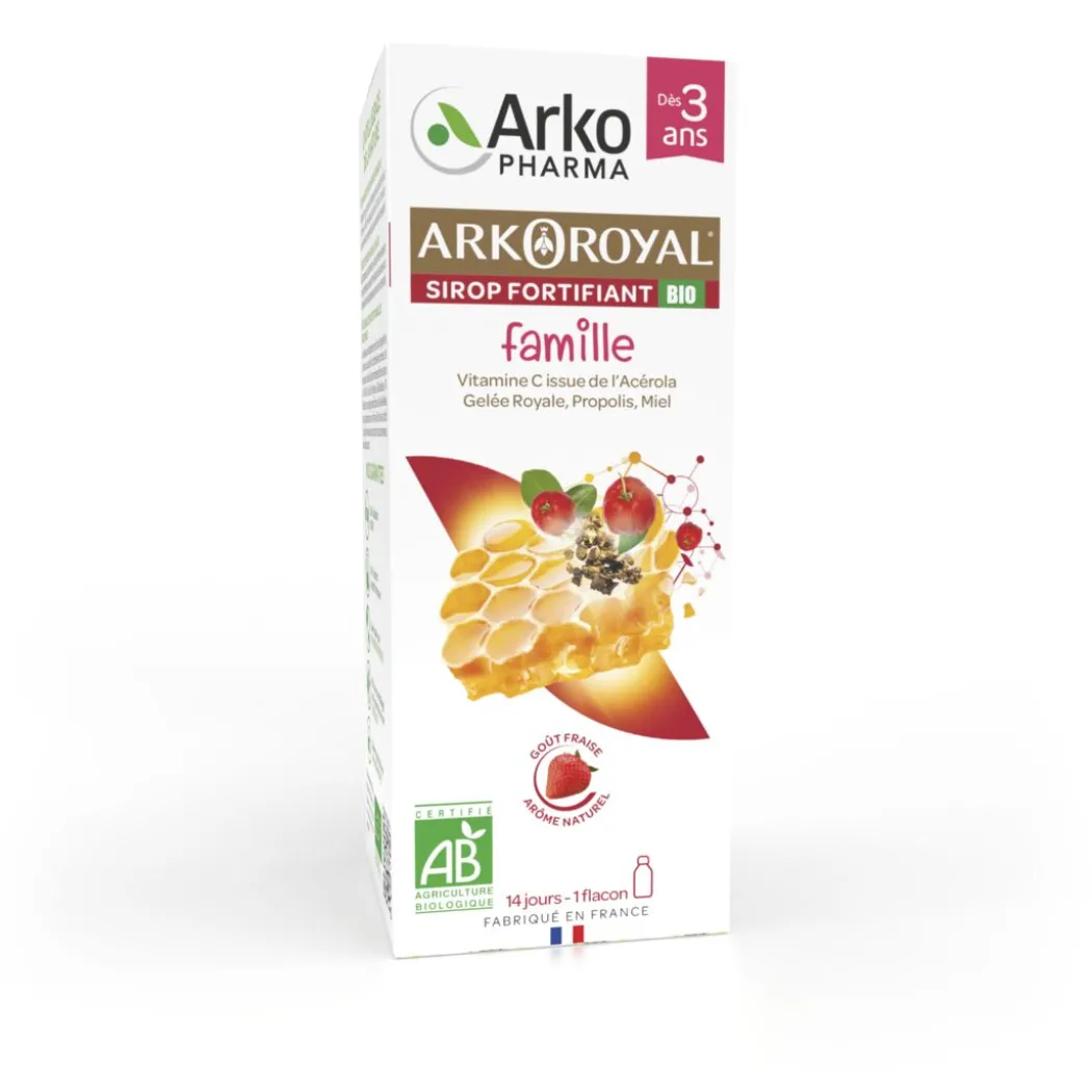 Arkoroyal® Sirop Fortifiant Famille BIO - Anti gaspillage