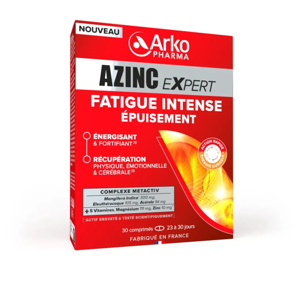 Azinc Expert Fatigue Intense Epuisement
