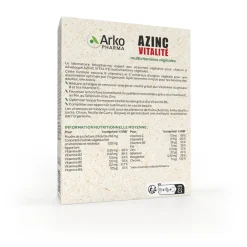 Azinc® Vitalité multivitamines végétales - Anti gaspillage