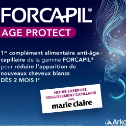 Forcapil® Age Protect comprimé - 1 mois offert - Anti gaspillage