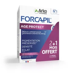 Forcapil® Age Protect comprimé - 1 mois offert - Anti gaspillage