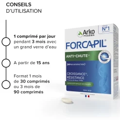 Forcapil® Anti-chute - 1 mois offert
