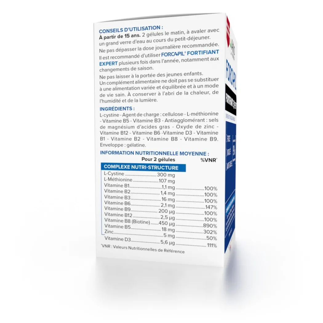 Forcapil® Fortifiant Expert - 180 gélules