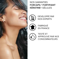 Forcapil® Fortifiant Kératine+ - Programme 3 mois