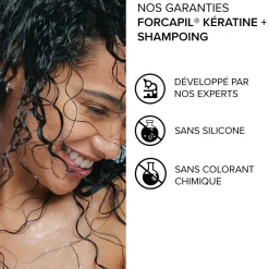 Forcapil® Shampoing Fortifiant Kératine +