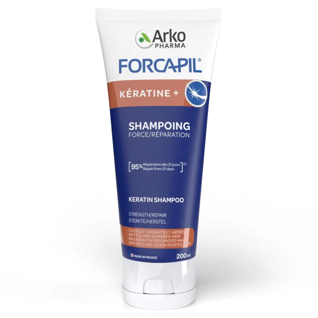 Forcapil® Shampoing Fortifiant Kératine +