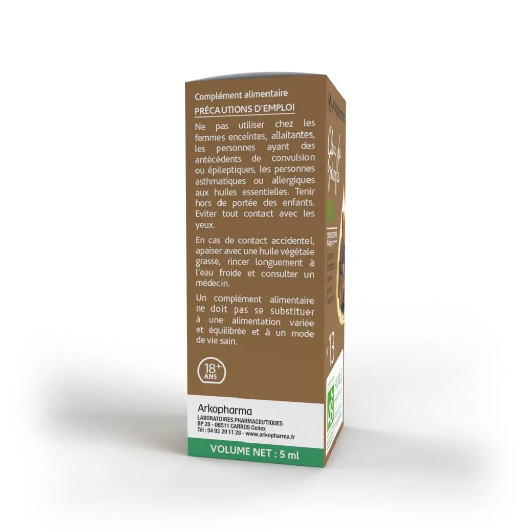 Huile essentielle de Clou de Girofle BIO