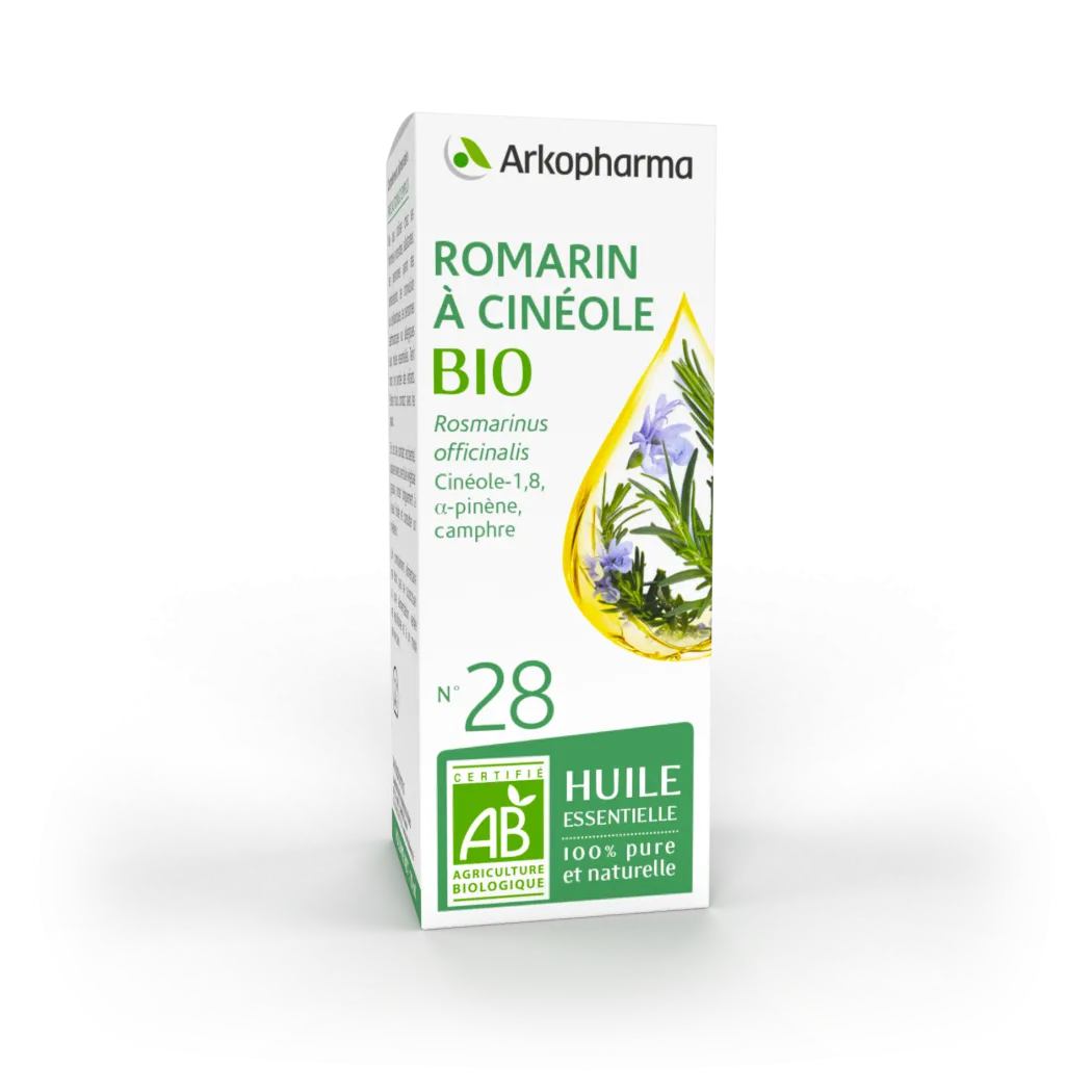 Huile essentielle de Romarin à Cinéole BIO