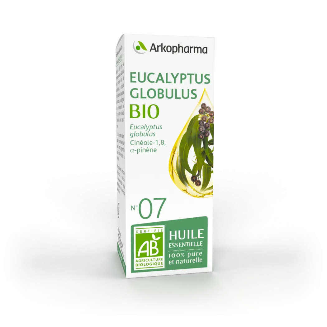 Huile essentielle d'Eucalyptus Globulus BIO